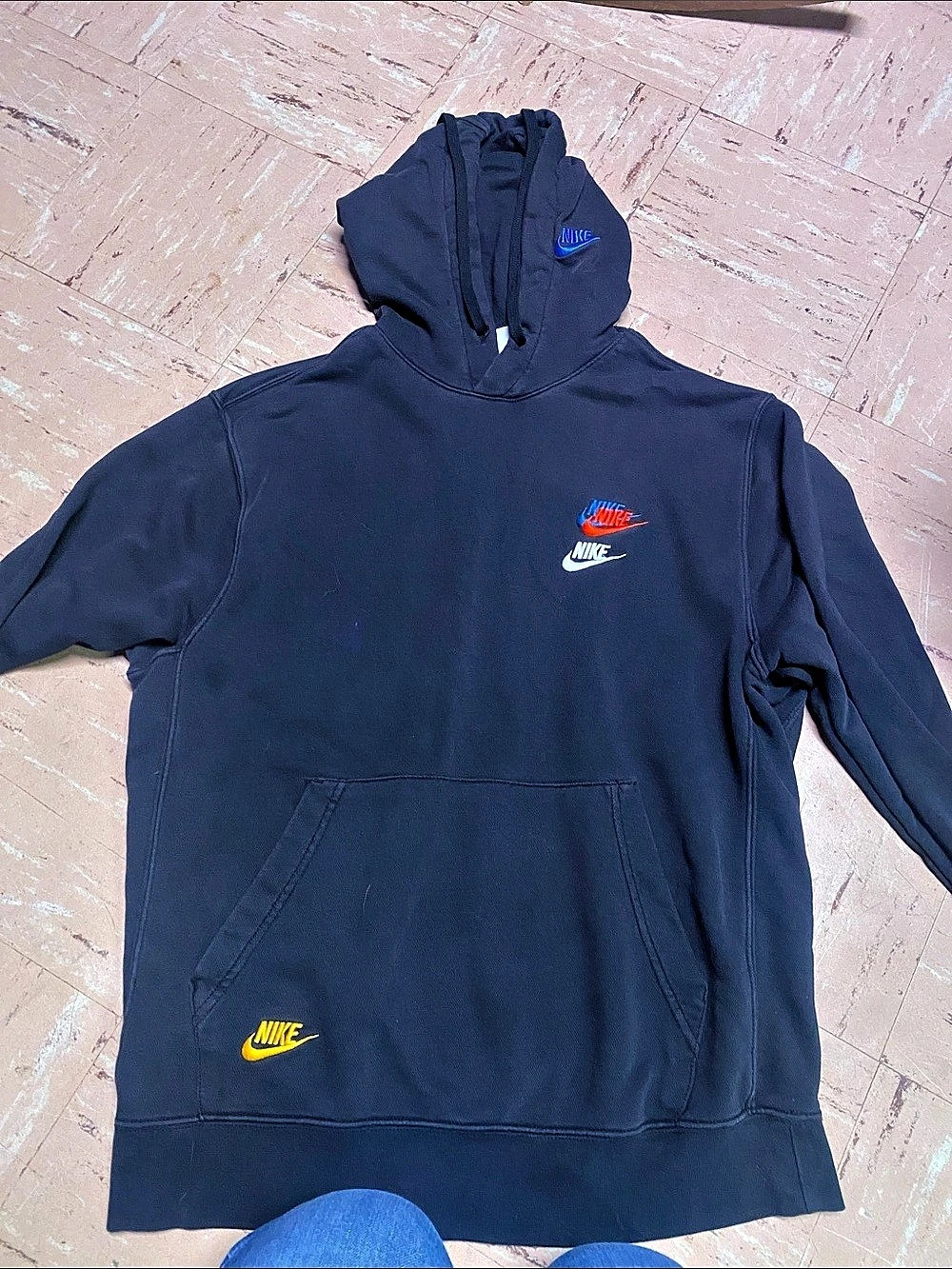 Nike Sport Essentials+ Pullover Hoodie Blue